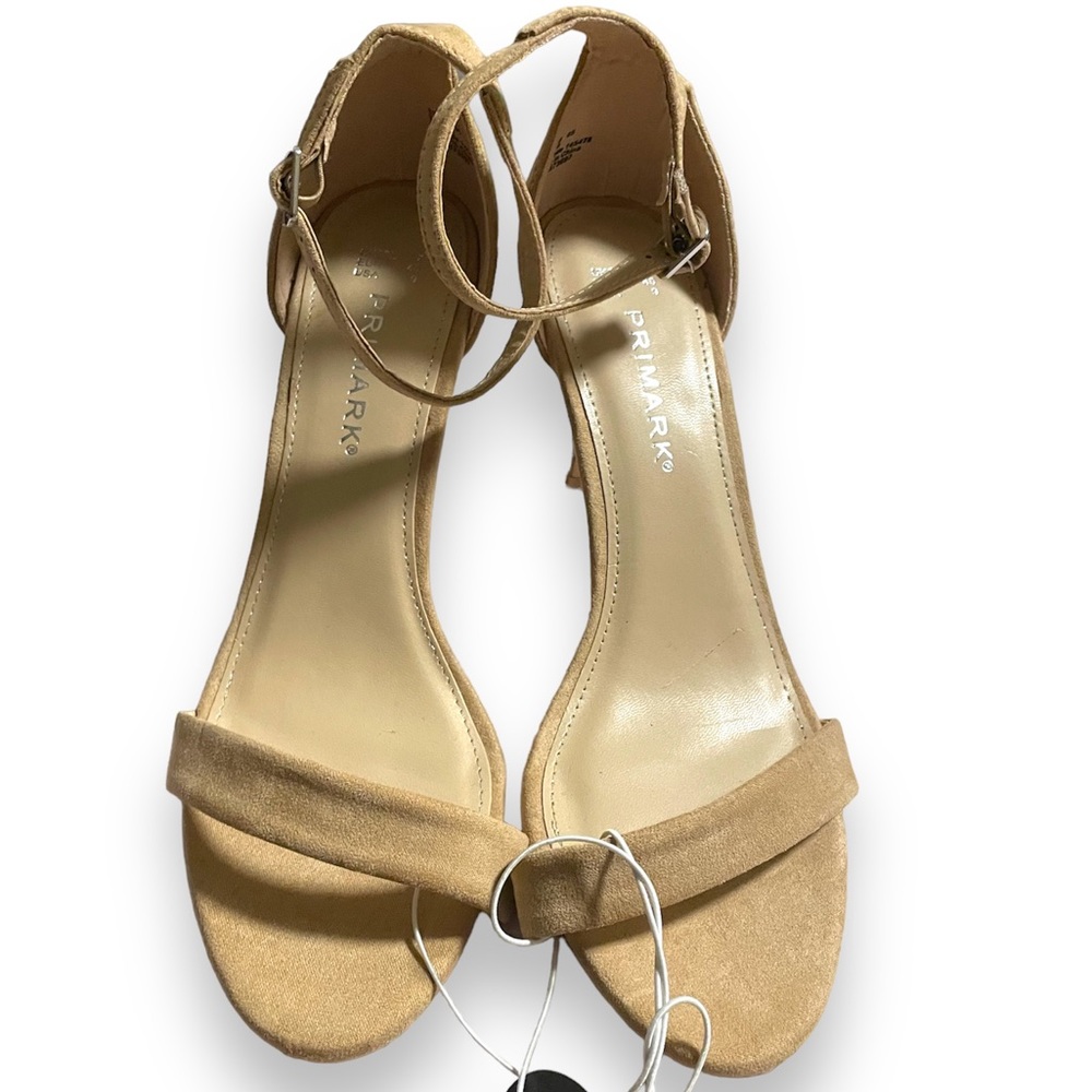 Suede Sandal Heel